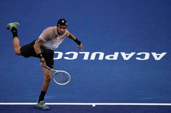 El italiano Matteo Berrettini realiza