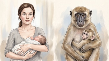 Estudios revelan que el parto en los primates puede ser más difícil que en los humanos