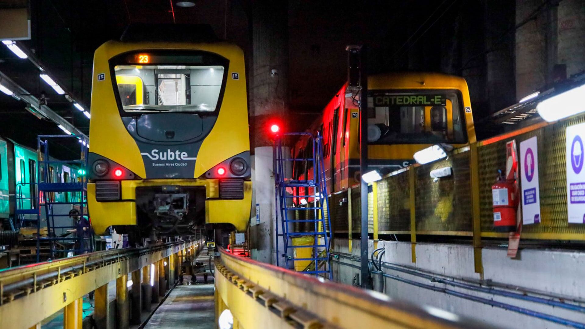 SBASE continúa con el plan de modernización de estaciones y paradores en toda la red de Subte y Premetro