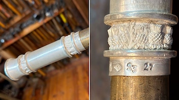 El bastón presidencial confeccionado por