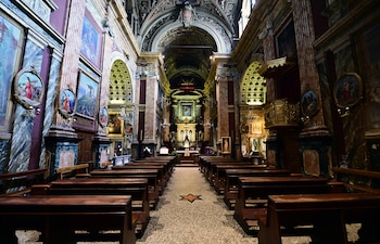 La iglesia de Santa Cristina