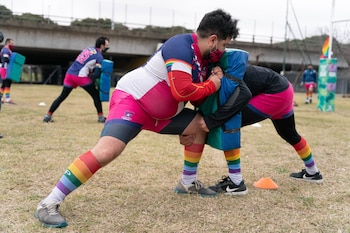 En pleno entrenamiento (Foto: Franco