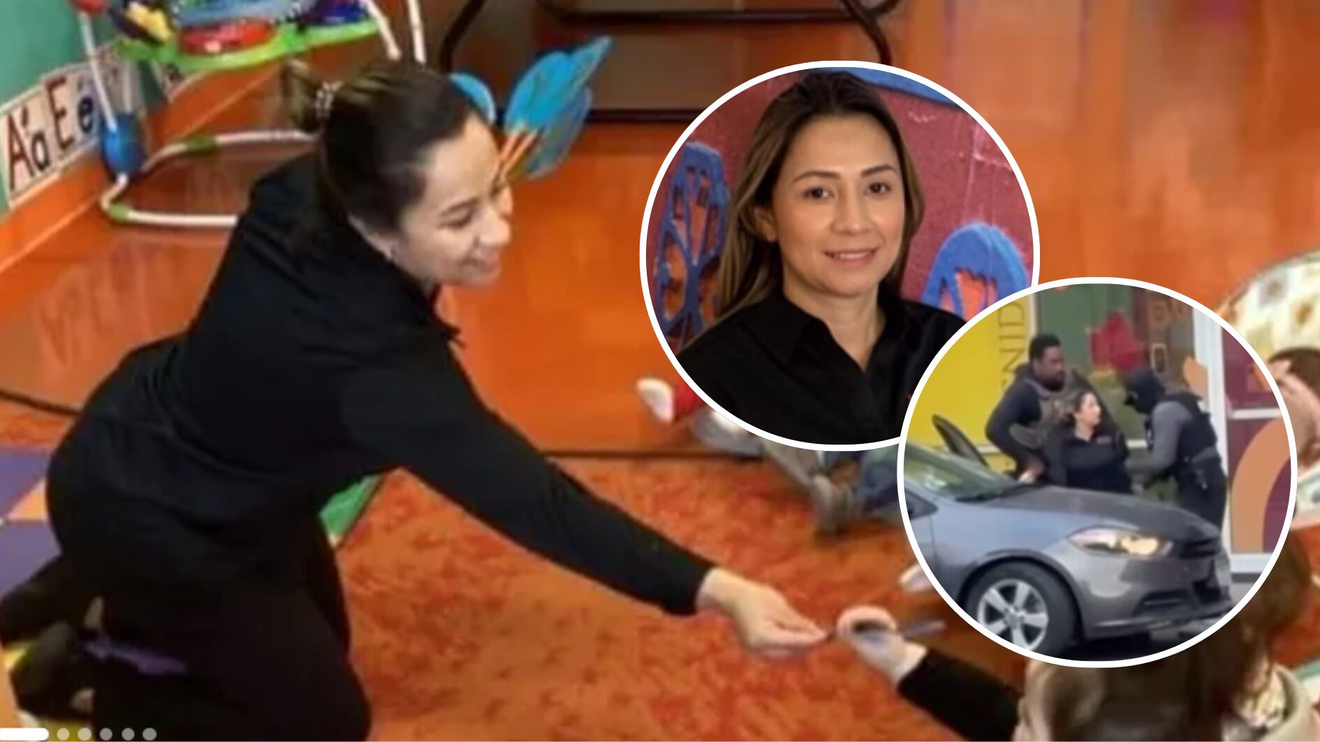 La manifestación que se convocó en Illinois, EE. UU. en apoyo a la profesora colombiana detenida por agentes de ICE: frente a sus alumnos