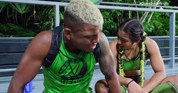 Potro y Deisy lloraron desconsolados