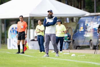 Eric Acuña sostuvo que la idea de juego de la selección femenina de El Salvador está en construcción y remarcó que el equipo todavía no ha alcanzado su techo. (Cortesía: La Selecta SLV)