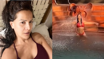 Mónica Sánchez luce figura de