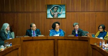 La alcaldesa mayor de Bogotá,