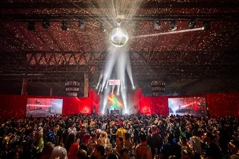 Imágenes del Festival Sónar. (Féstival