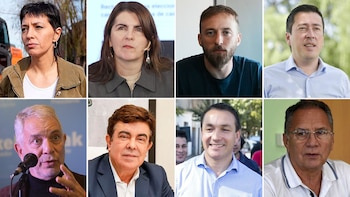 Los ocho intendentes que formaron