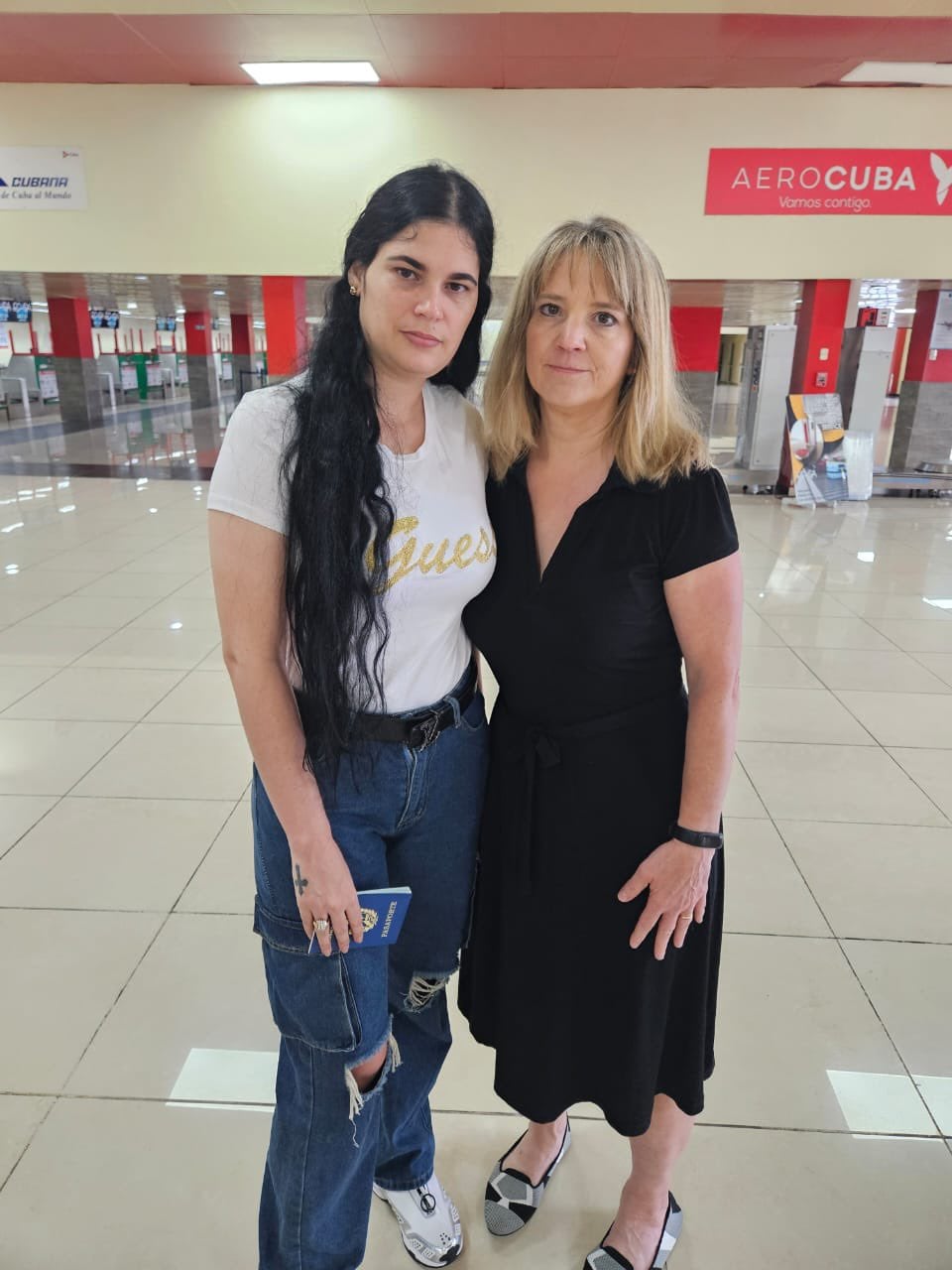 Abascal no tuvo la oportunidad de regresar a su hogar ni de despedirse de sus vecinos antes de la partida. (Cortesía: Embajada de Estados Unidos en la Habana)