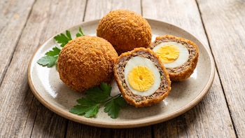 Receta de huevos escoceses, rápida y fácil