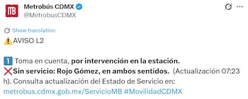 Avance en tiempo real de