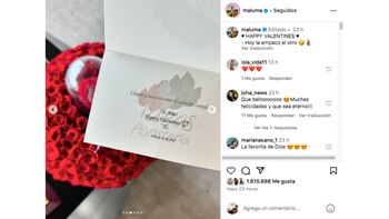 Maluma presumió en sus redes