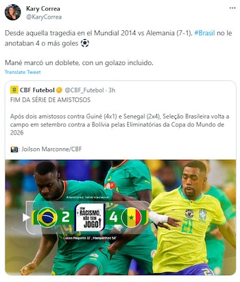 El recuerdo del 7-1 sufrido