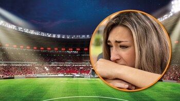 Una joven expresó su indignación,