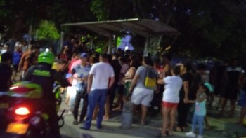 La víctima fue auxiliada por