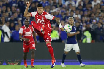 En el segundo tiempo, Santa