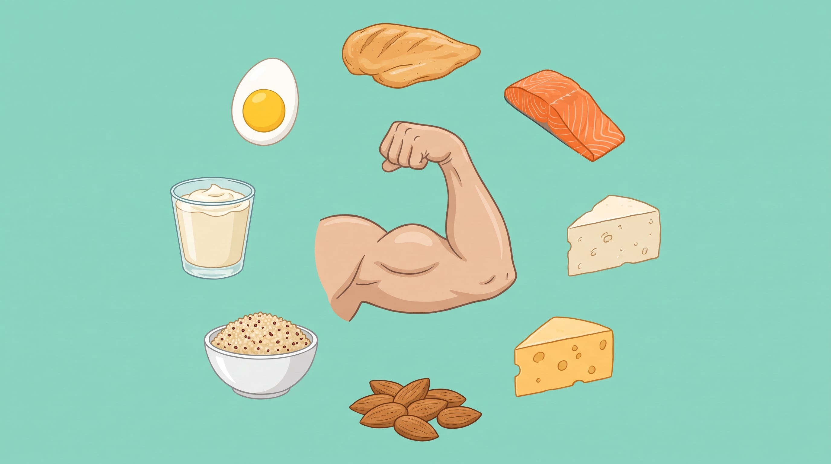 La OMS ajusta sus recomendaciones de proteína según edad, sexo y nivel de actividad física. (Imagen Ilustrativa Infobae)