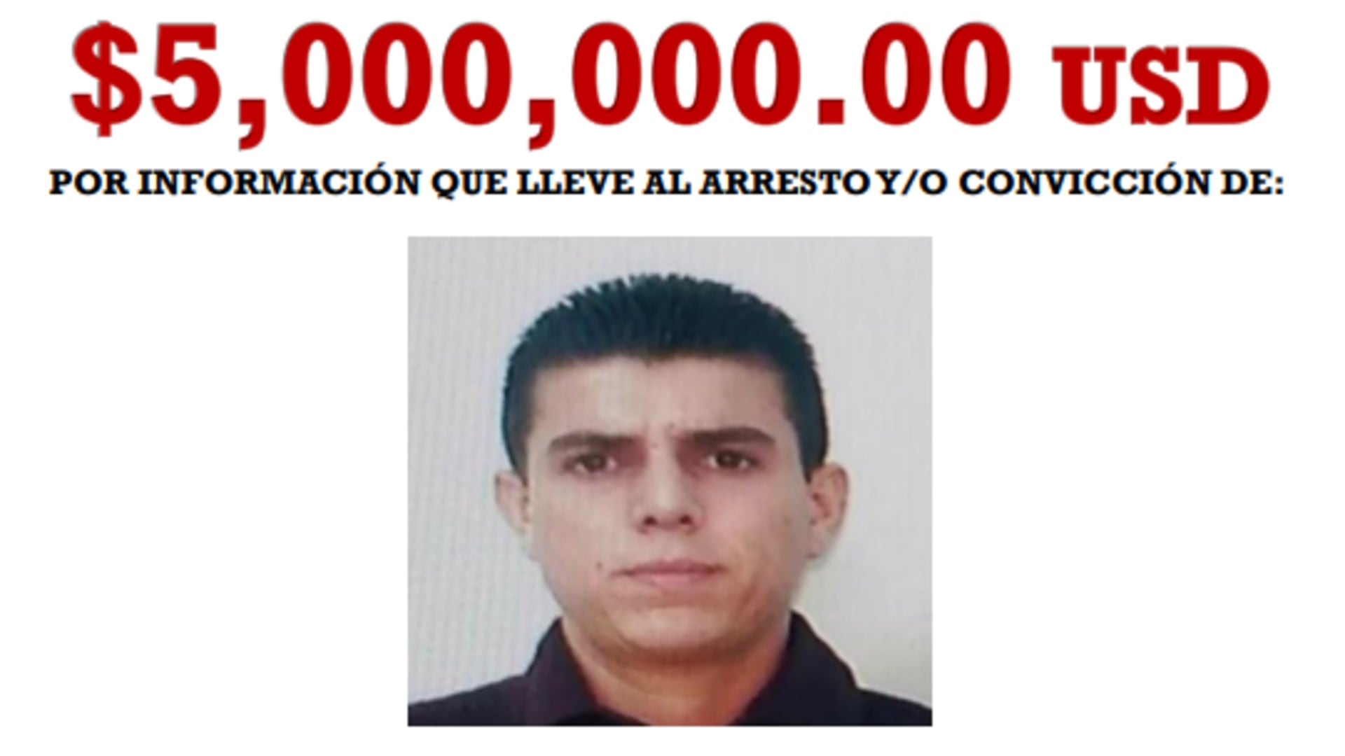 Estos son los líderes del CJNG tras la muerte de “El Mencho”: Uno es jefe de plaza en Puerto Vallarta 1 Juan Carlos Valencia, el hijastro de El Mencho, quedó como líder del Cártel Jalisco Nueva Generación según la Guía Antiterrorista Internacional de Estados Unidos Foto: Justice EEUU