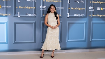 Isa Pantoja en la presentación