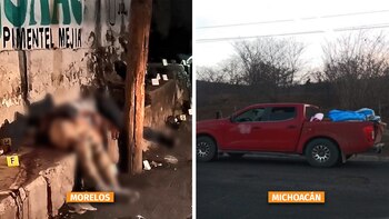 (Izquiera a derecha) Seis hombres