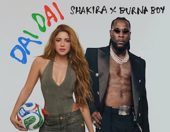 La colombiana volvió a ser figura en uno de los eventos deportivos más importantes del mundo - crédito Shakira / Instagram