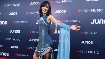 La cantante canadiense Kelly Fraser