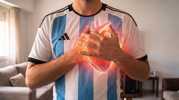 El VAR del corazón: cuatro consejos de los cardiólogos para evitar riesgos durante un partido agónico