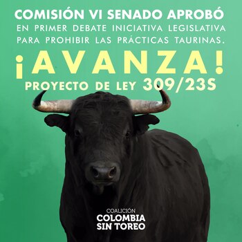 El colectivo Colombia sin Toreo