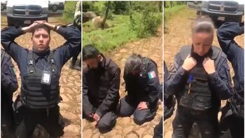 Llorando e hincados: así sometieron