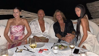 Claudio Caniggia y Sofía Bonelli