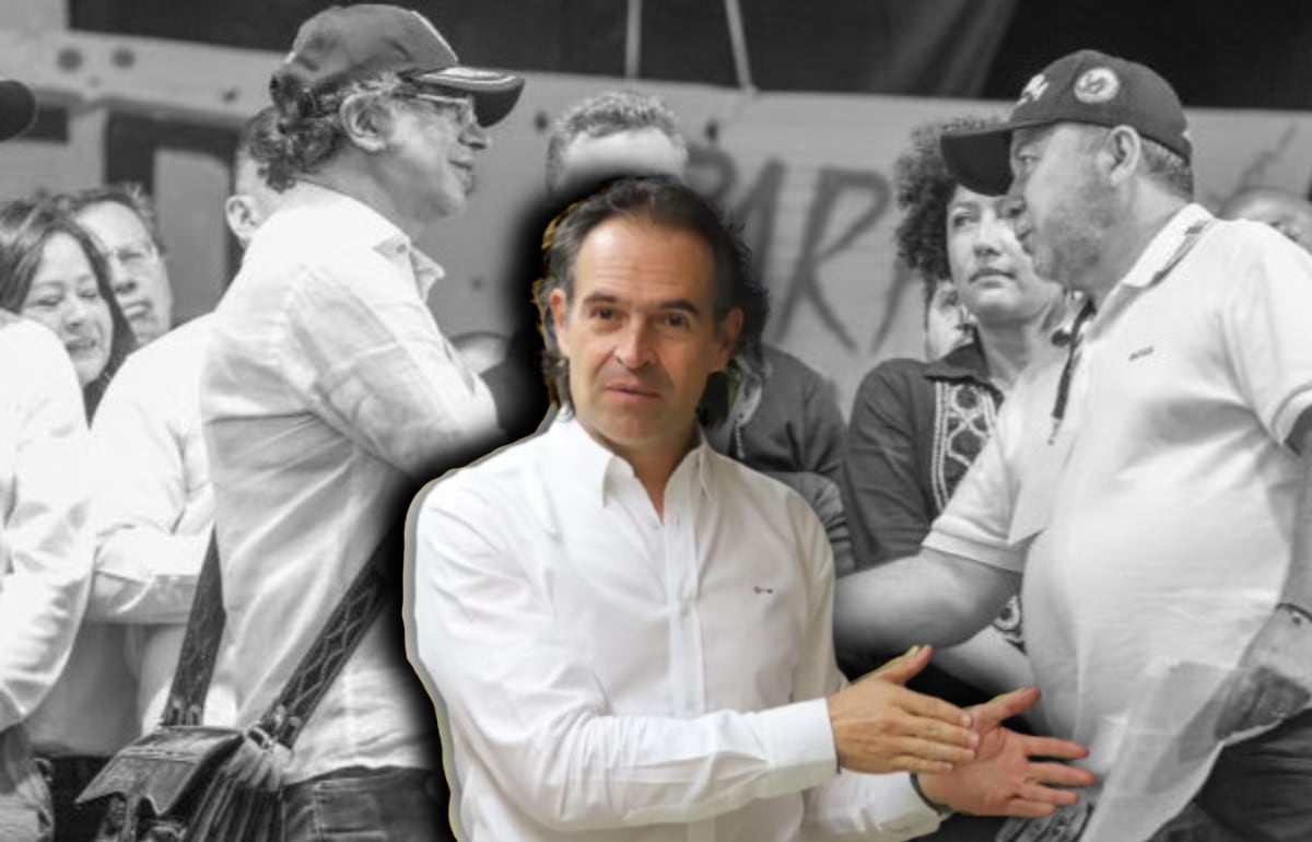 Federico Gutiérrez analiza el impacto de la suspensión de órdenes de captura sobre los cabecillas del Valle de Aburrá. - crédito Montaje Infobae Blomberg/Presidencia