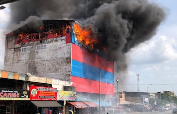 Incendio en Cali