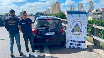 Pérez fue capturado cuando circulaba