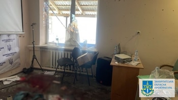 Así quedó la sala tras