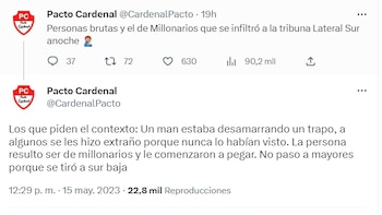 Trino de Pacto Cardenal sobre