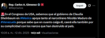 Carlos Gimenez atacó a la