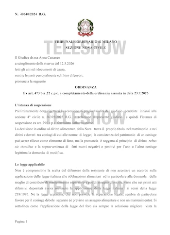 Fallo justicia Italiana Wanda Nara Mauro Icardi