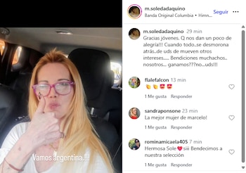 Los posteos de los famosos en la previa del Partido ante Argentina