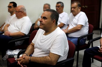 Elias Antonio Saca. (REUTERS /Jose