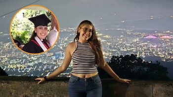 La joven, víctima de quemaduras