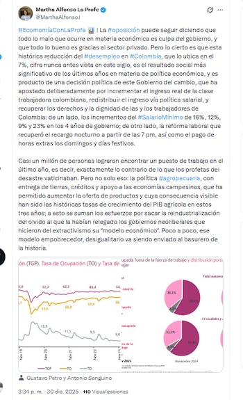 La representante a la Cámara