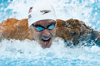 En las carreras cortas de natación se destacan los más jóvenes, mientras que los más experimentados se desarrollan en las de media y larga distancia
