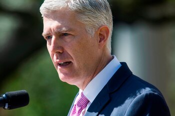 En la imagen, el juez