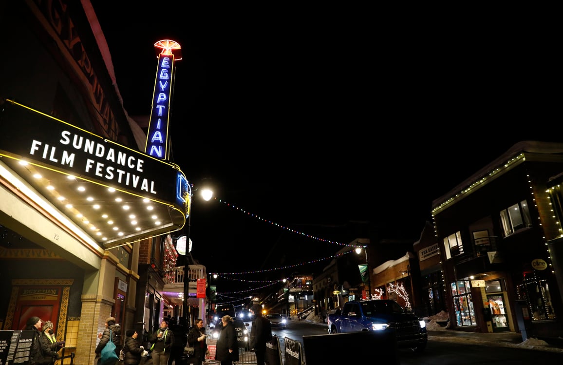 Vista del Egyptian Theatre, sede central del Festival de Sundance en Park City, Utah (Foto: prensa Sundance Festival)