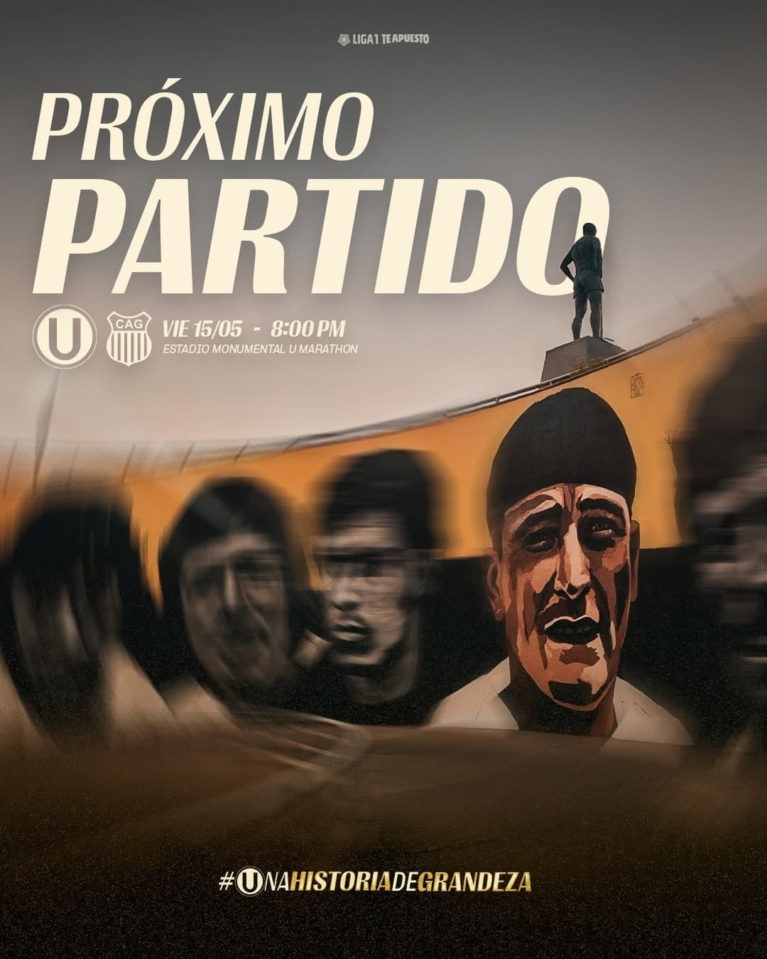 O Universitario recebe o Atlético Grau no dia 15 pela competição Apertura Liga 1 2026. Crédito: Instagram Universitário.