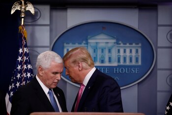 Mike Pence y Donald Trump