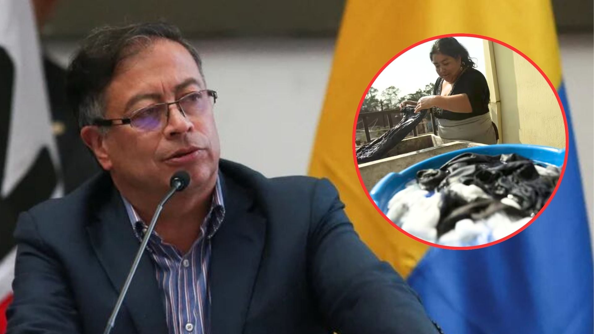 Según Petro, los habitantes de Cúcuta votaron en contra de su candidatura durante las elecciones de 2022 - crédito Luisa Gonzalez/REUTERS y Saúl Martínez/EFE