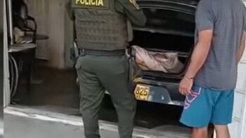 Zerstückelt und im Kofferraum eines