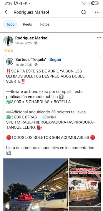 La alcaldesa de Tequila promocionaba